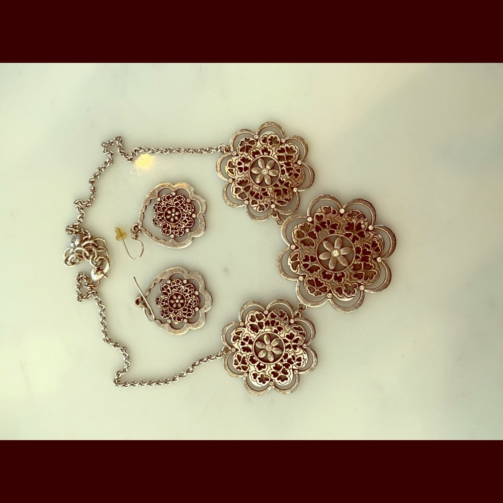 Brighton necklace and earring set